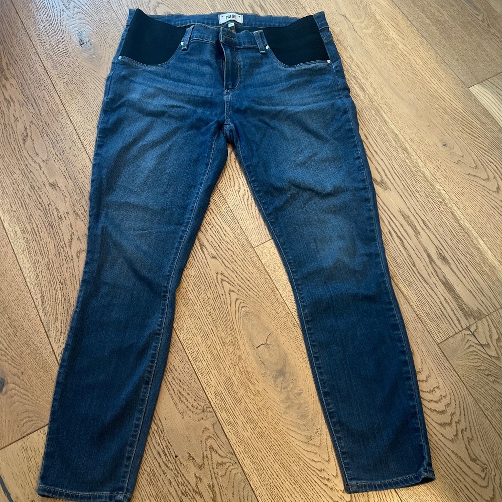 Paige Verdugo Ankle Maternity Jeans Size 31